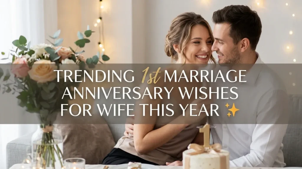 💖 Romantic Wedding Anniversary Wishes to Wife from Husband