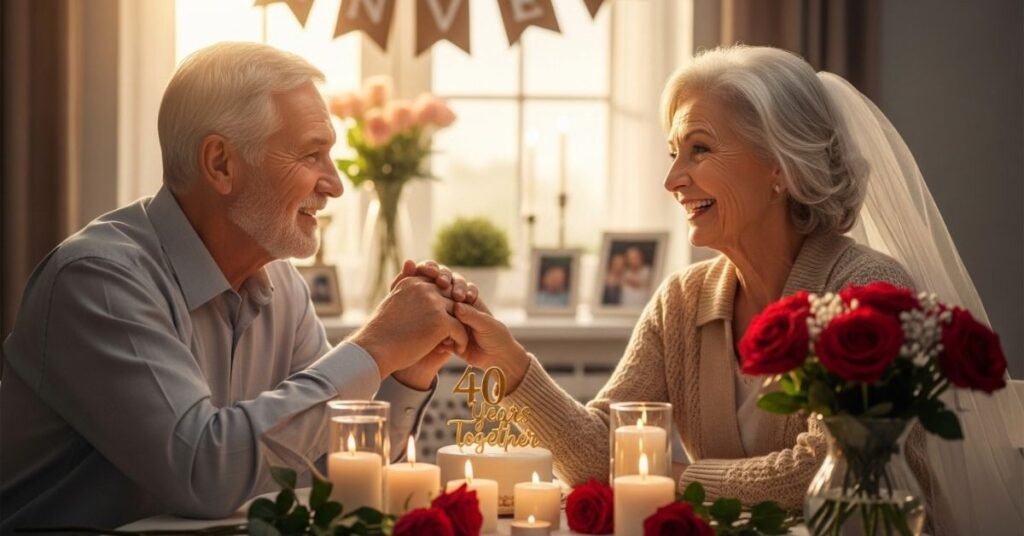 Trending 40th Anniversary Wishes This Year