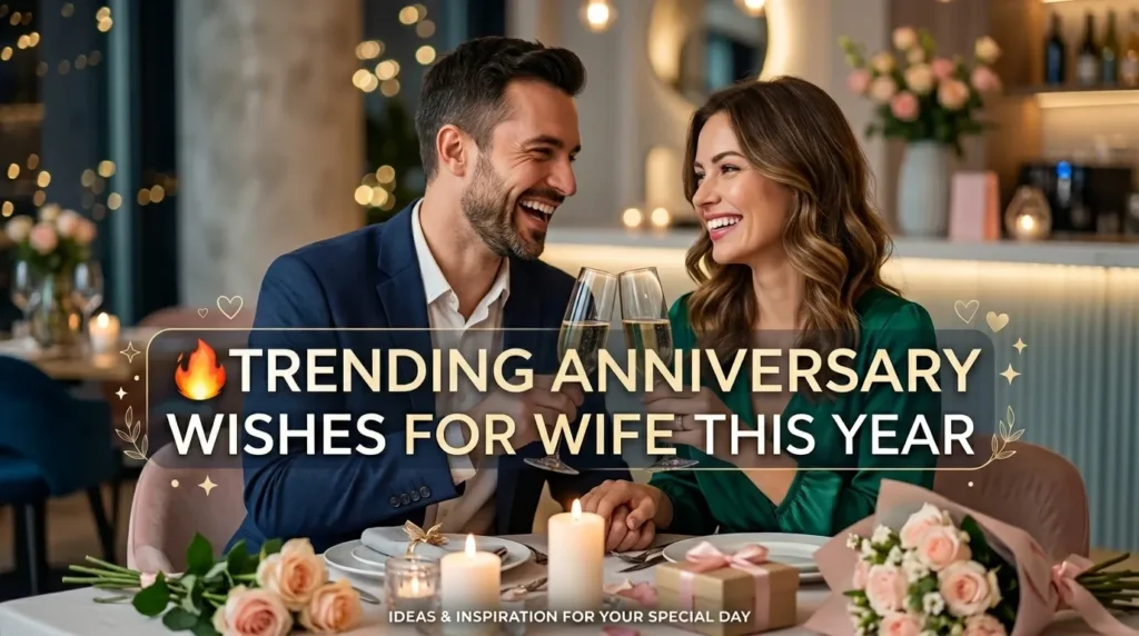 🔥 Trending Anniversary Wishes for Wife This Year
