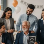 25 year work anniversary wishes