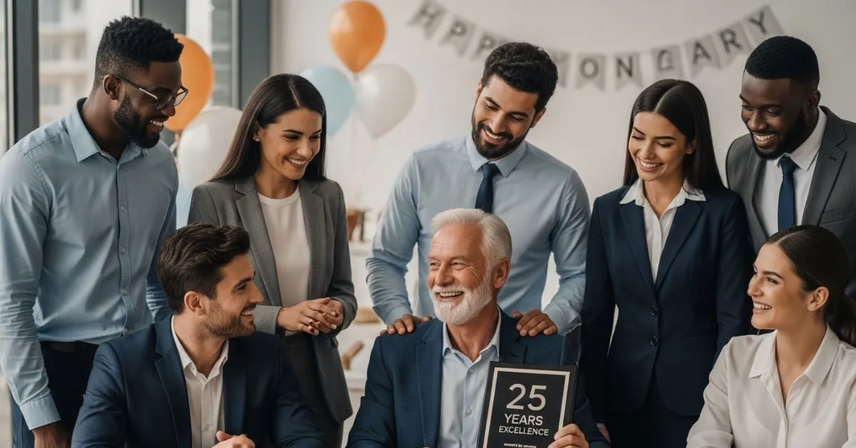 25 year work anniversary wishes