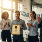 5 year work anniversary wishes