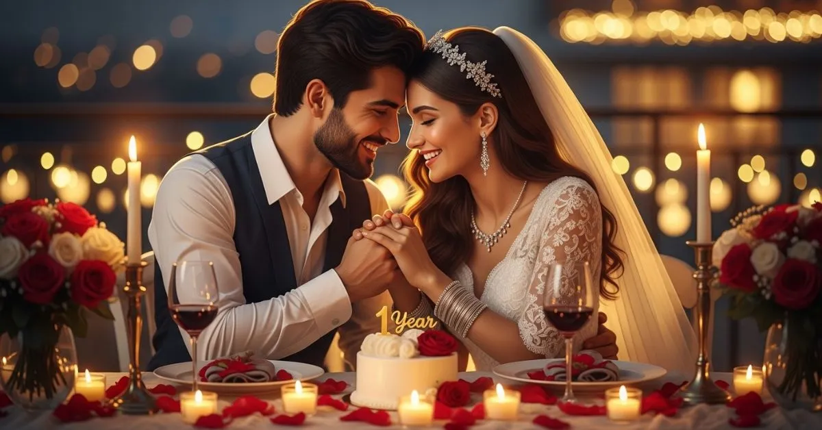 first wedding anniversary wishes