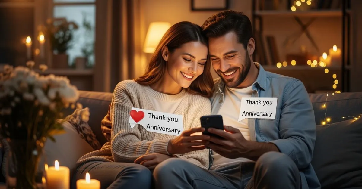 grateful thank you message for anniversary wishes
