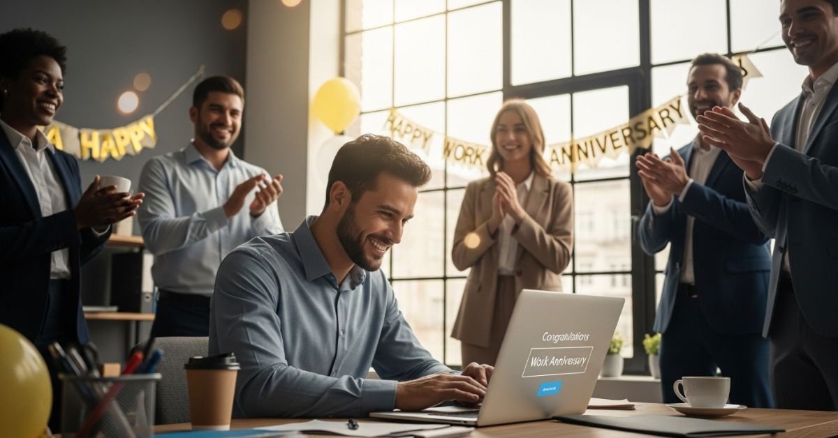 reply to work anniversary wishes