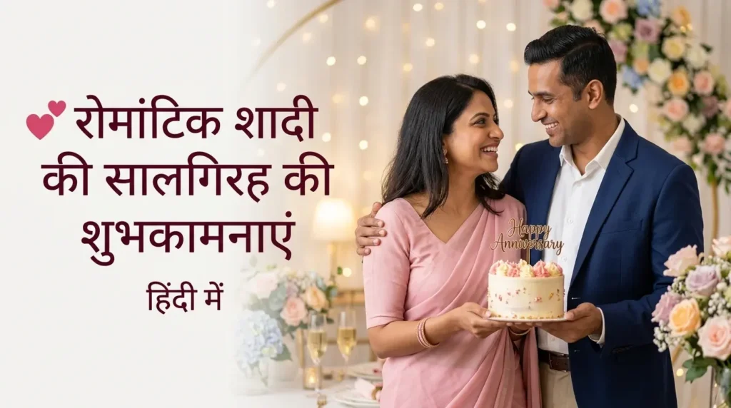Romantic Wedding Anniversary Wishes in Hindi