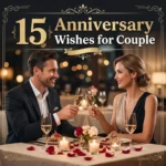 15 Anniversary Wishes for Couple