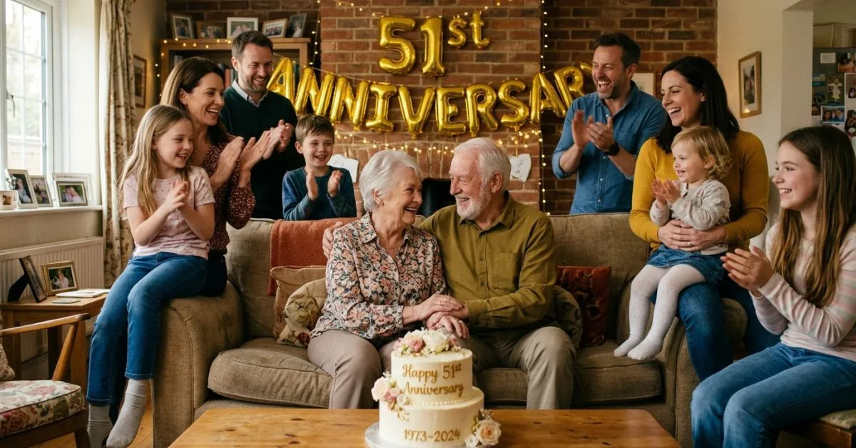 51st Wedding Anniversary Wishes for Parents