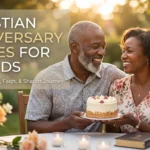 Christian anniversary wishes for friends