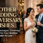 Brother wedding anniversary wishes