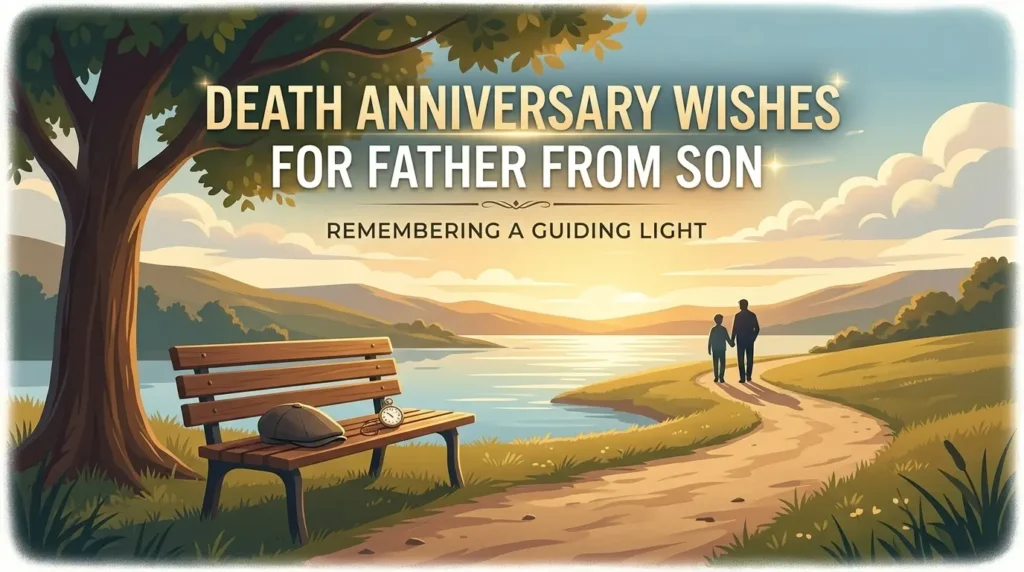 Death Anniversary Wishes for Father from Son