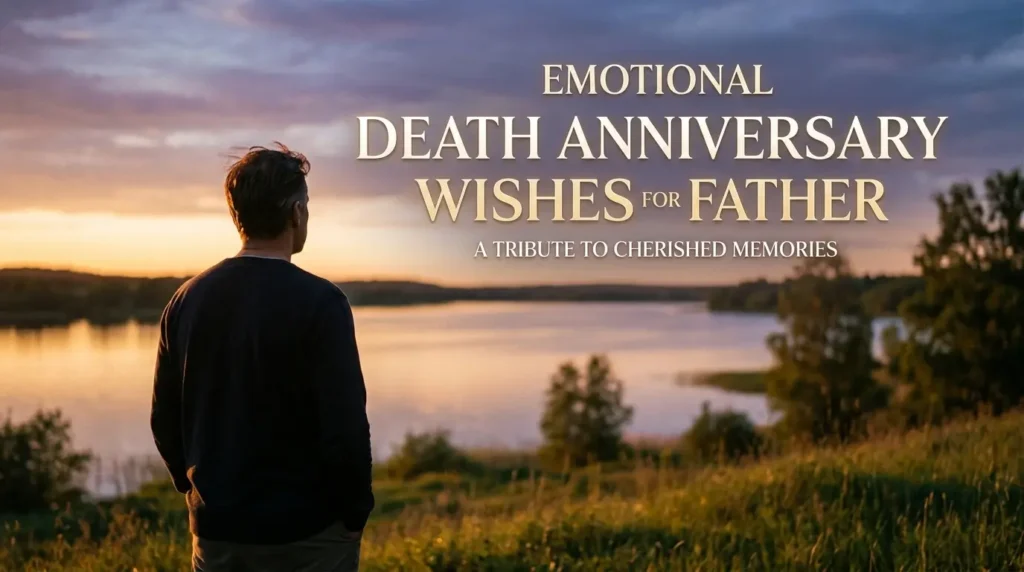 Emotional Death Anniversary Wishes for Father