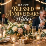 Happy blessed anniversary wishes