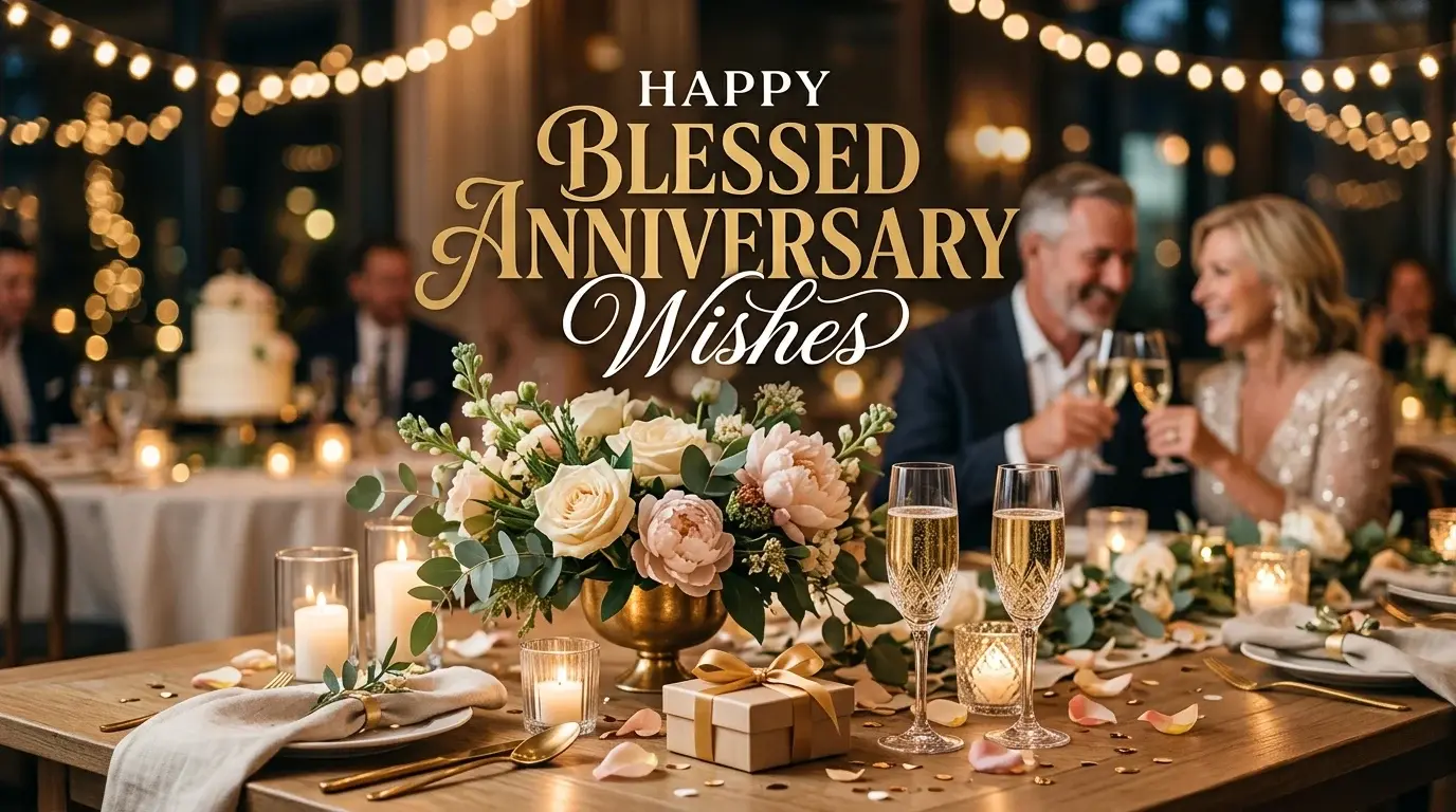 Happy blessed anniversary wishes