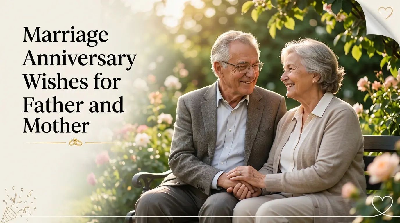 Marriage Anniversary Wishes for Father and Mother