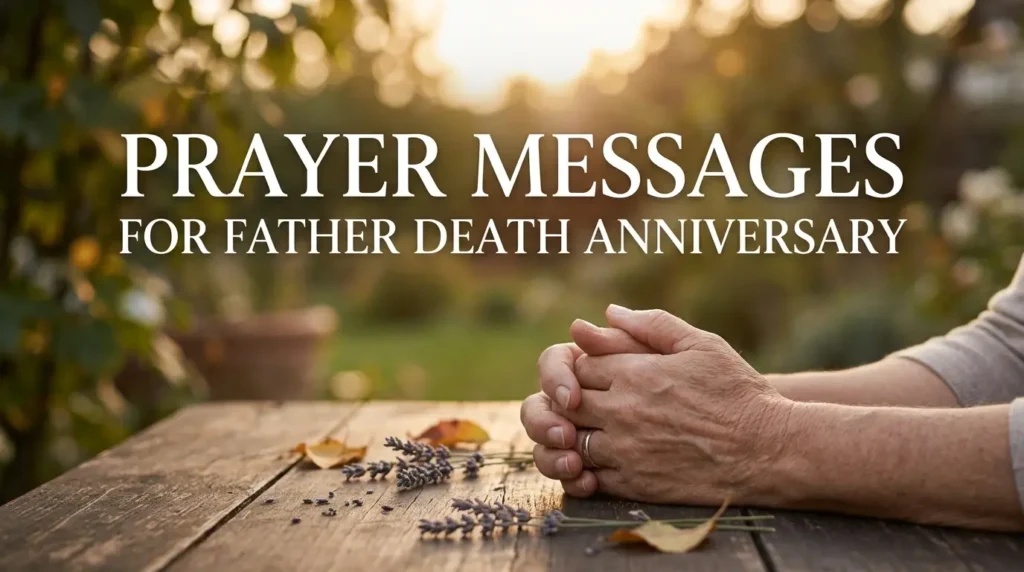 Prayer Messages for Father Death Anniversary