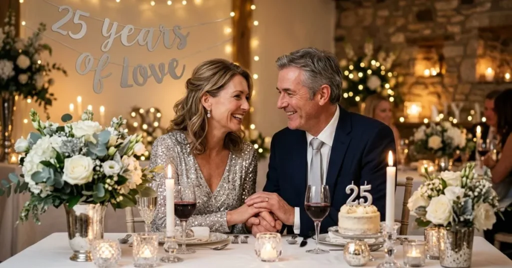 Romantic 25 Year Wedding Anniversary Wishe