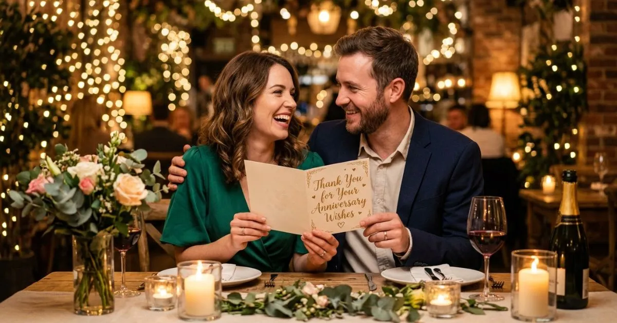 Thanks Message for Anniversary Wishes