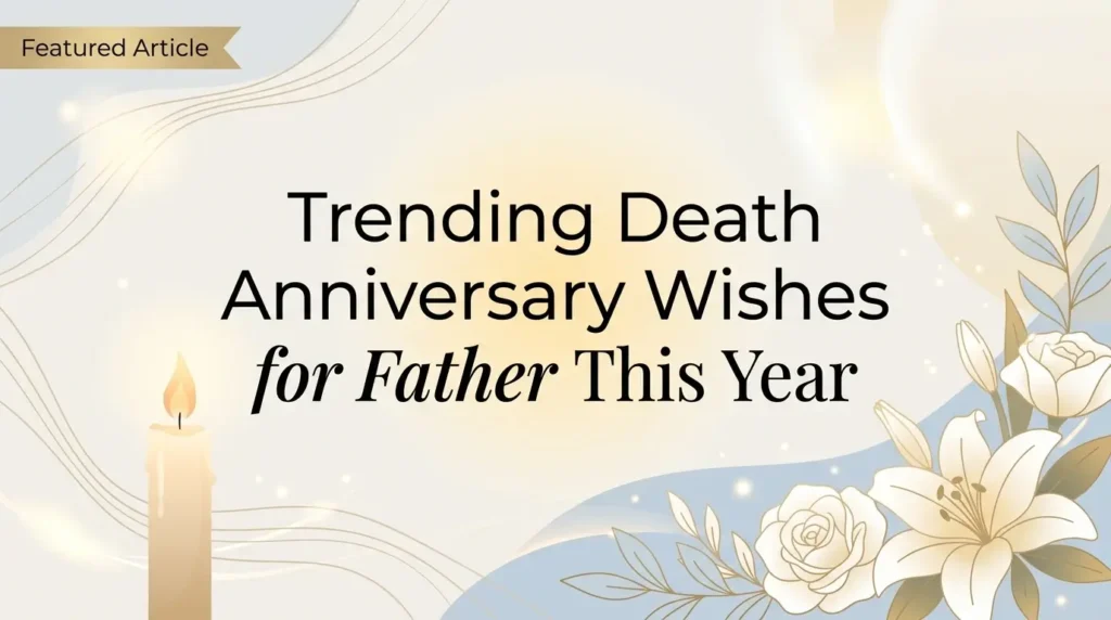 Trending Death Anniversary Wishes for Father This Year