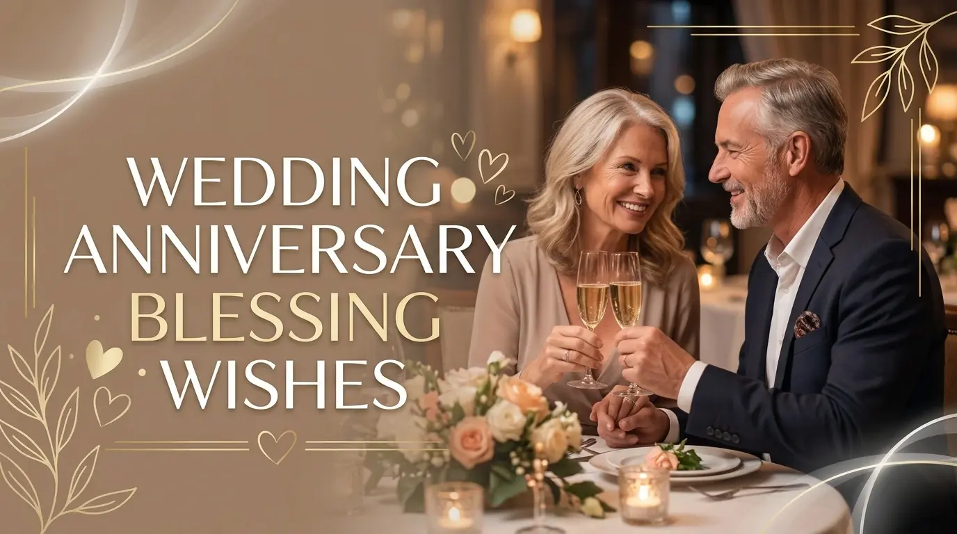 Wedding Anniversary Blessing Wishes