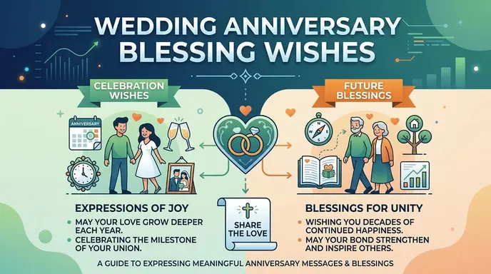 Wedding Anniversary Blessing Wishes