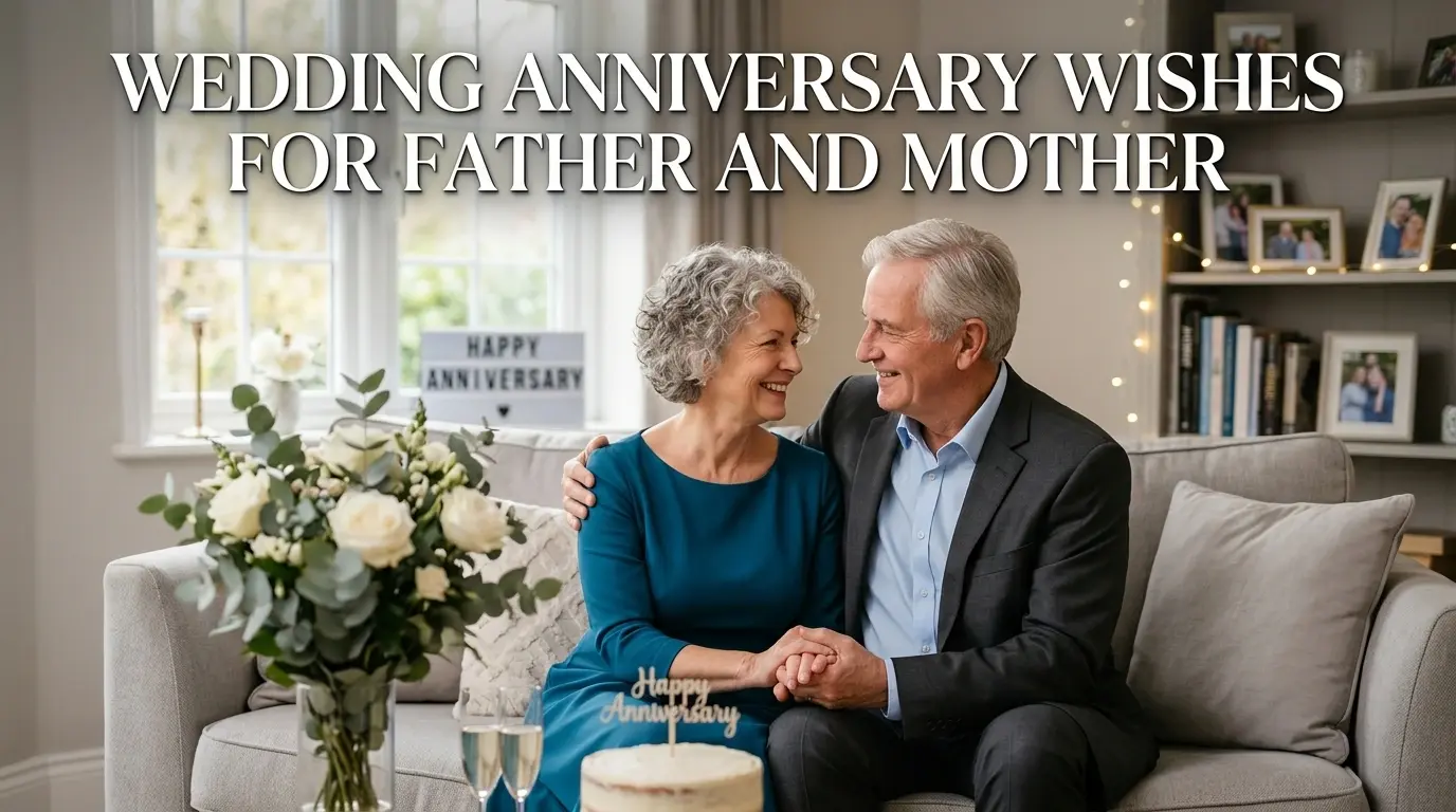 Wedding Anniversary Wishes for Father and Mother