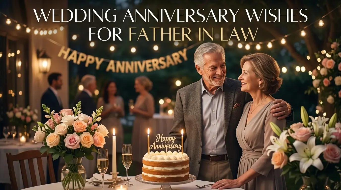 Wedding Anniversary Wishes for Father in Law