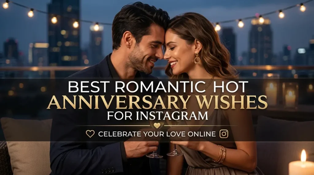 Best Romantic Hot Anniversary Wishes for Instagram
