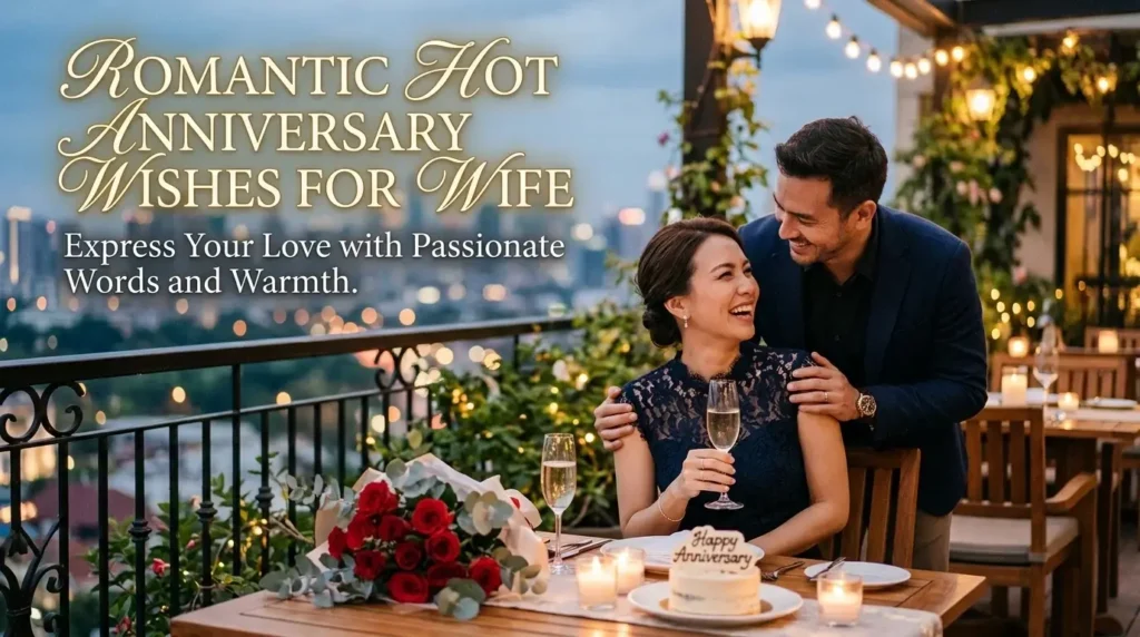 Romantic Hot Anniversary Wishes for Wife
