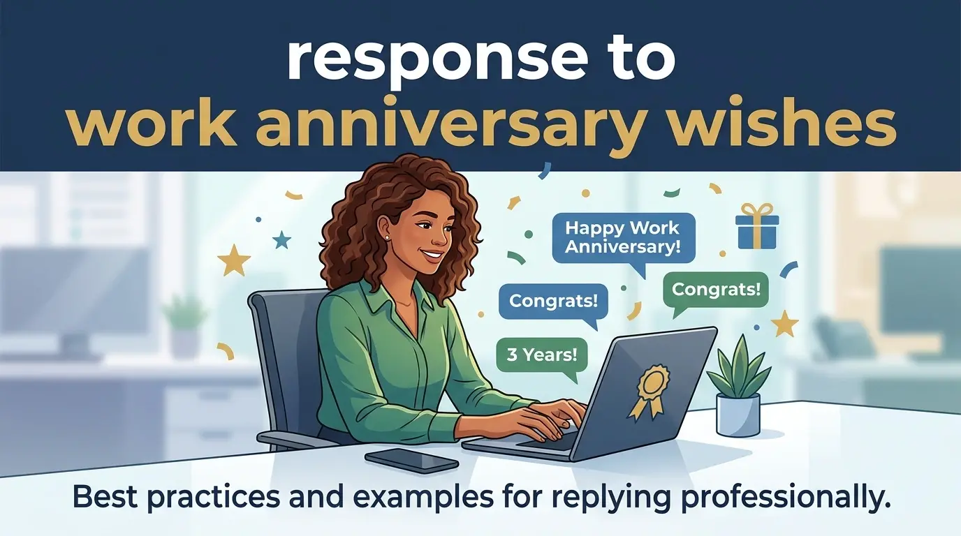 response to work anniversary wishes
