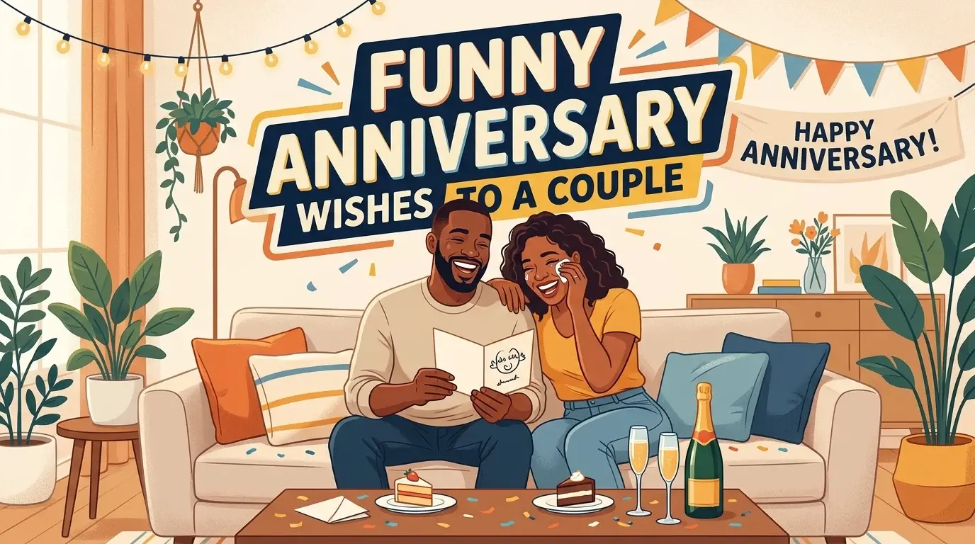 funny anniversary wishes to a couple