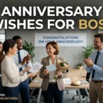 Anniversary wishes for boss