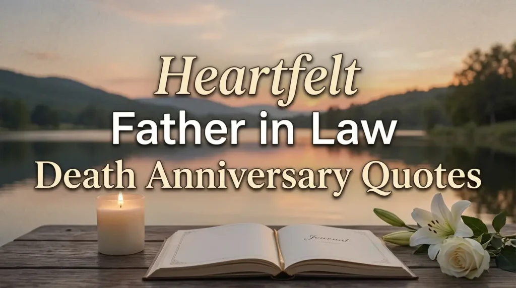 Heartfelt Father in Law Death Anniversary Quotes