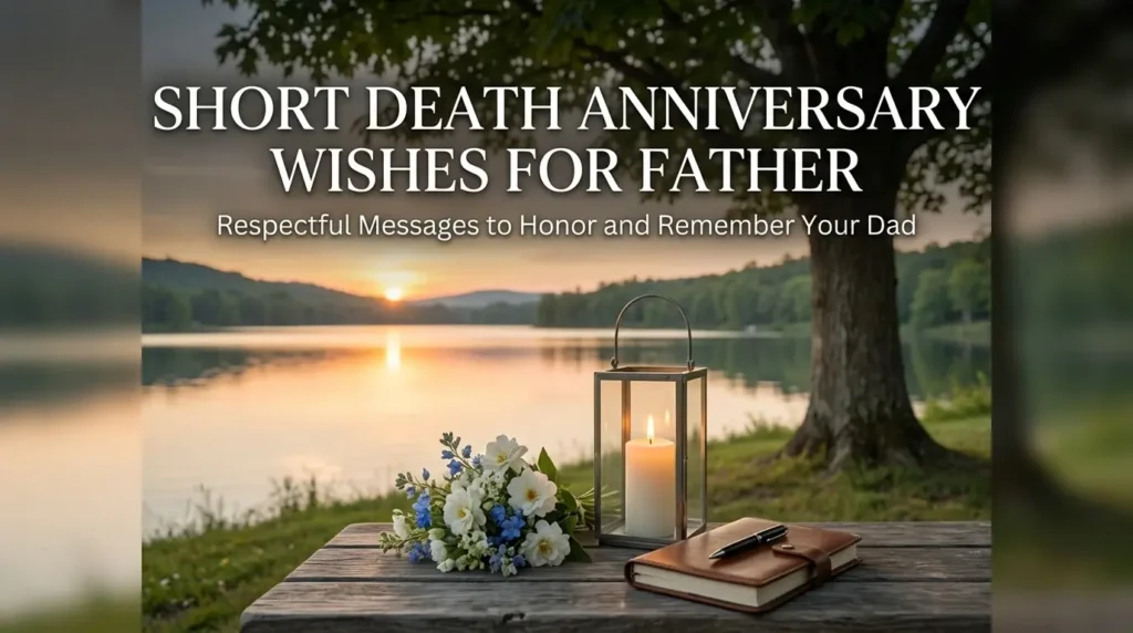 Short Death Anniversary Wishes for Father