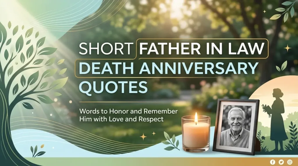 Short Father in Law Death Anniversary Quotes