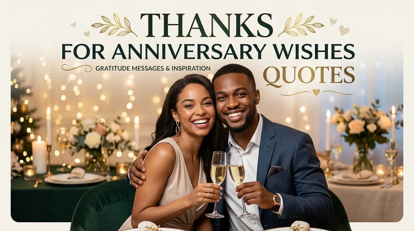 Thanks for anniversary wishes quotes