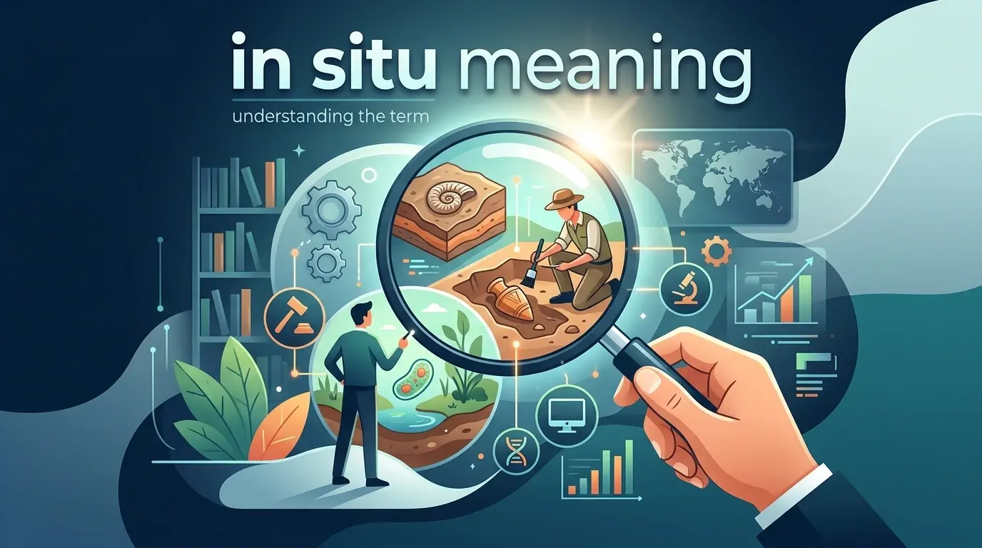In situ meaning
