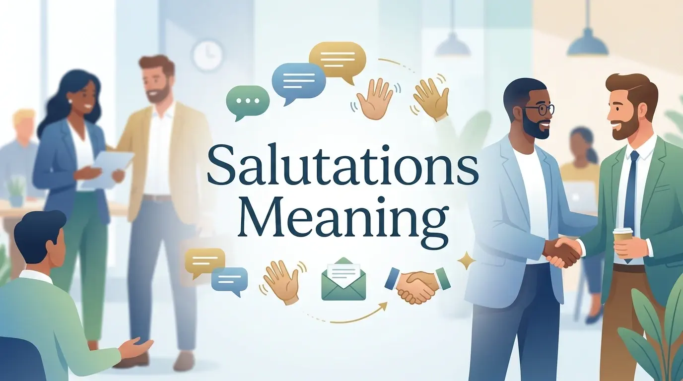 Salutations Meaning